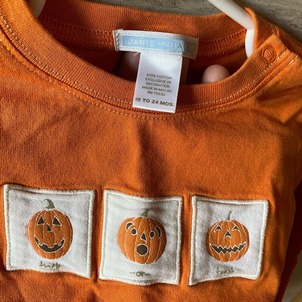 Long sleeve Halloween shirt 18-24mo
